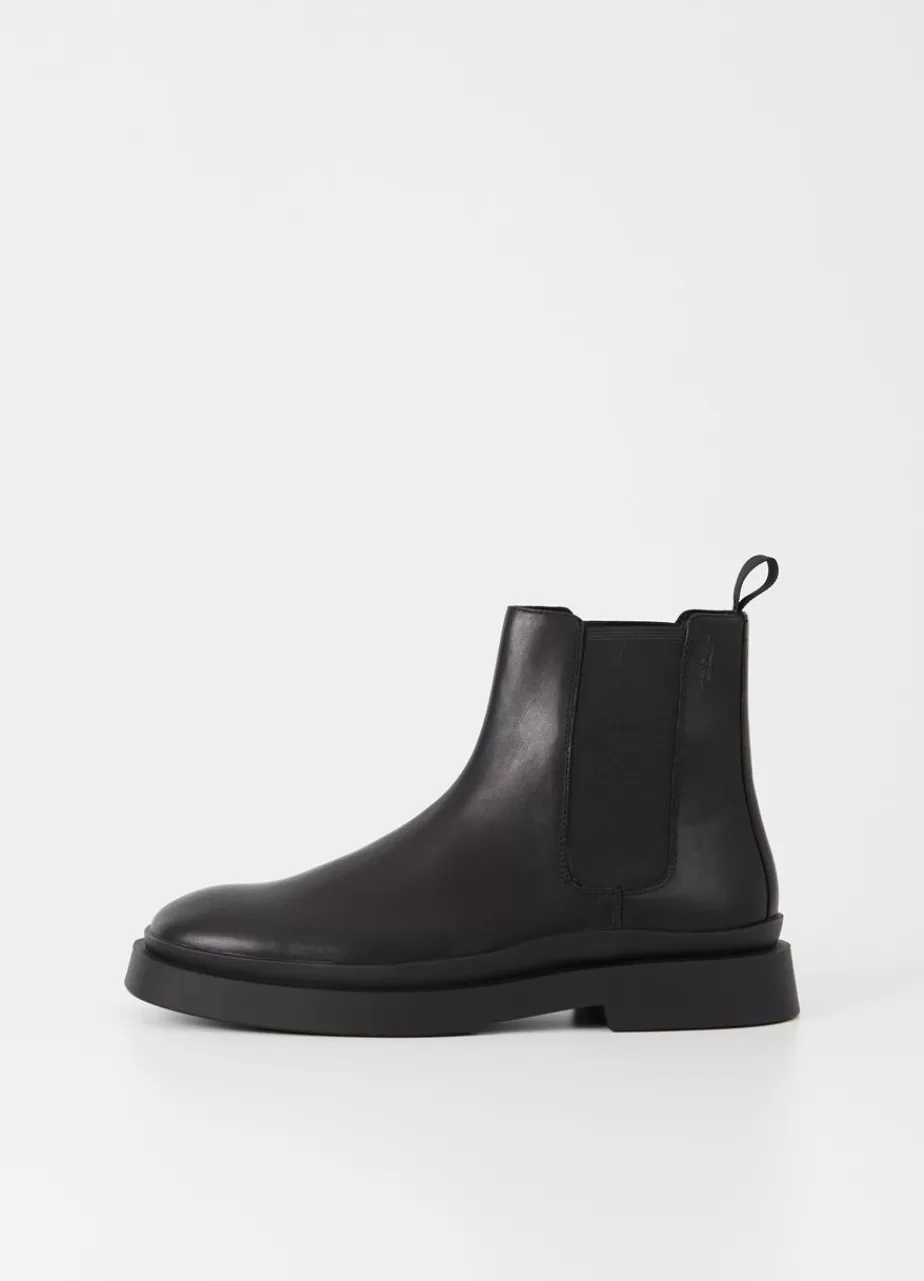 Vagabond Mike Bottes Noir Cuir New