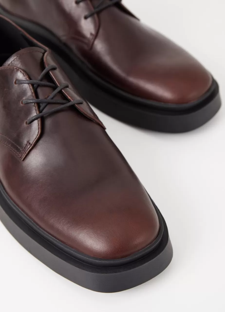 Vagabond Mike Chaussures Marron Fonce Cuir Best Sale