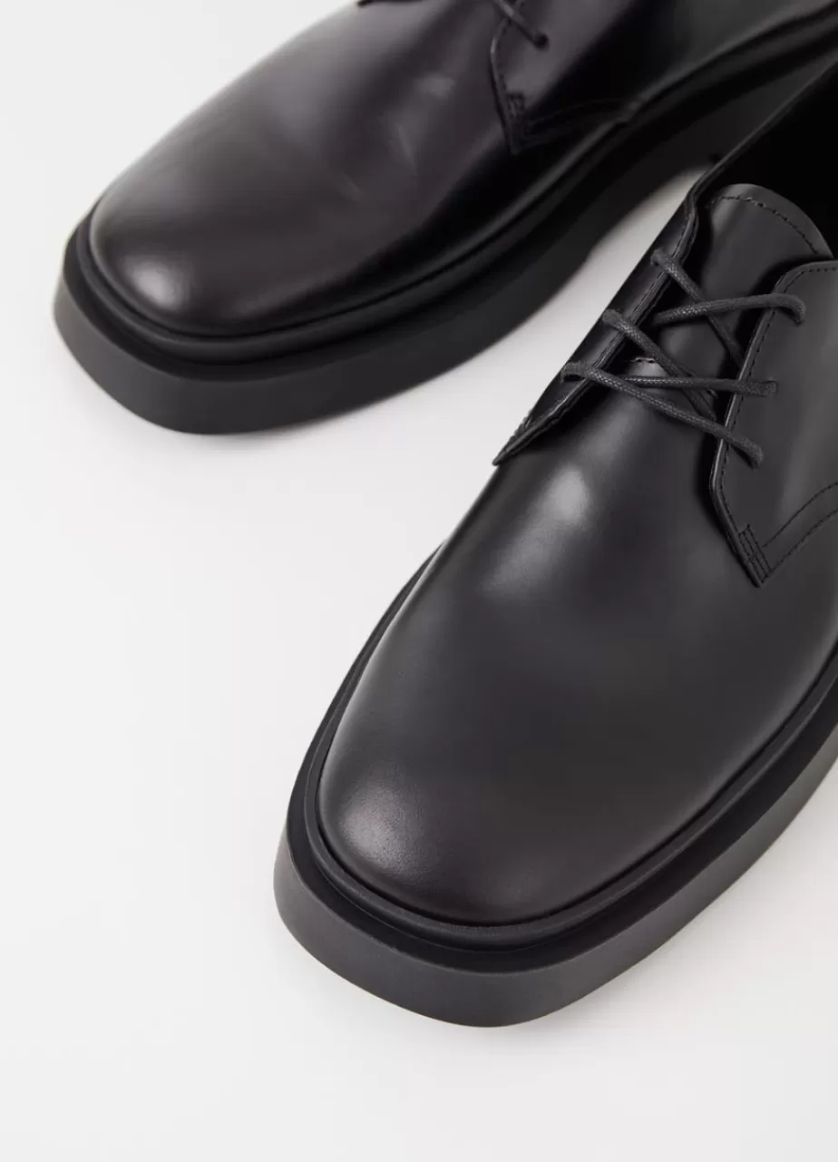 Vagabond Mike Chaussures Noir Cuir Outlet