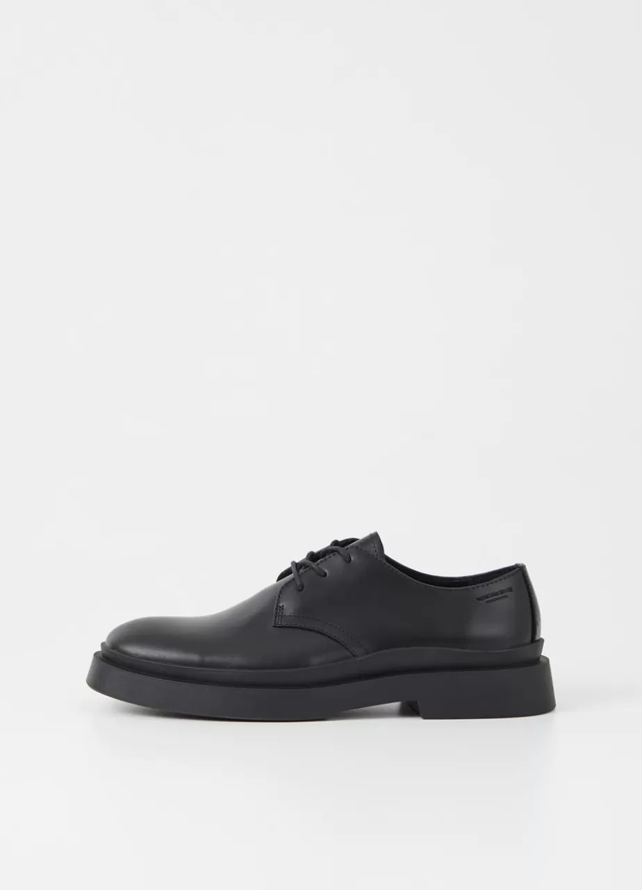 Vagabond Mike Chaussures Noir Cuir Outlet