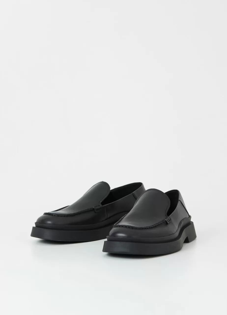 Vagabond Mike Loafer Noir Cuir Clearance
