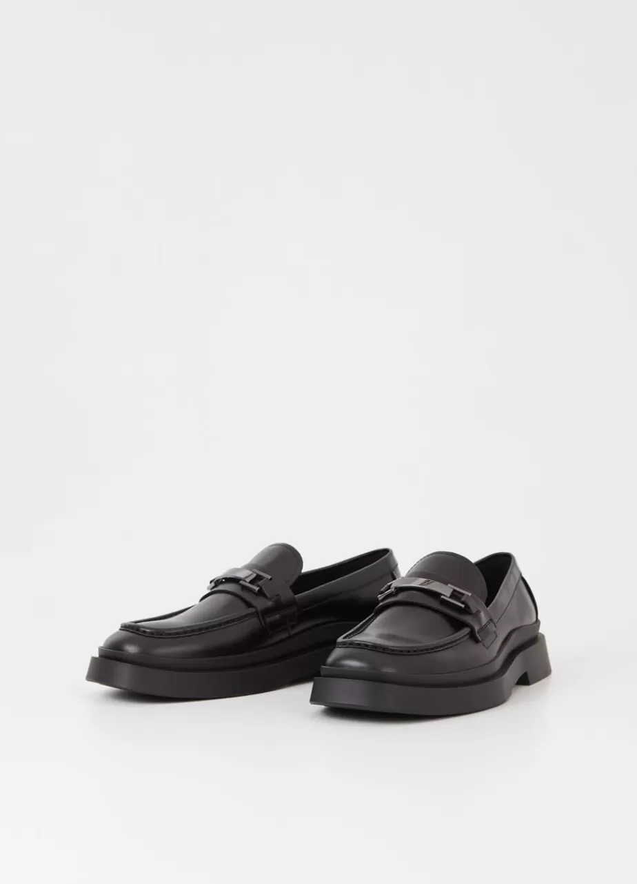 Vagabond Mike Loafer Noir Cuir Outlet