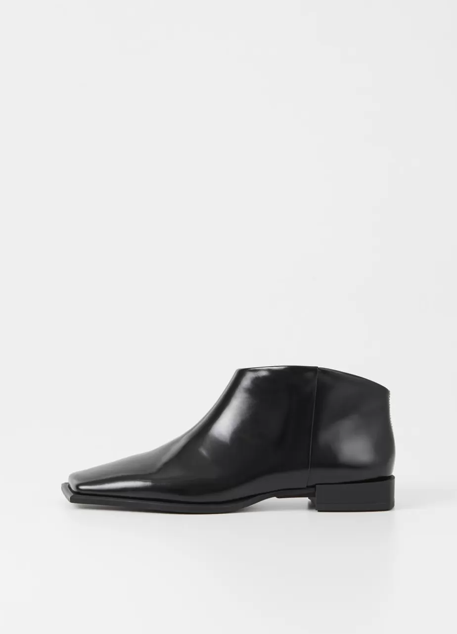 Vagabond Salma Bottes Noir Cuir Glace Best