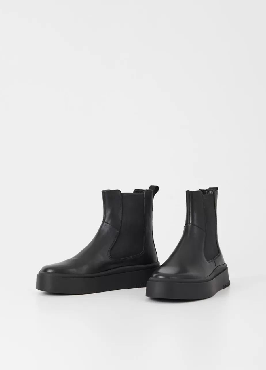 Vagabond Stacy Bottes Noir Cuir Shop