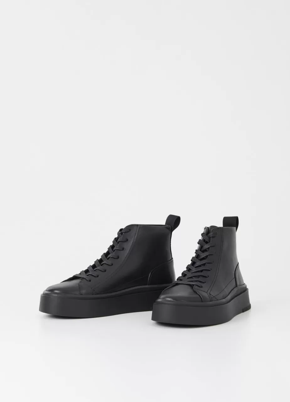 Vagabond Stacy Bottes Noir Cuir Clearance