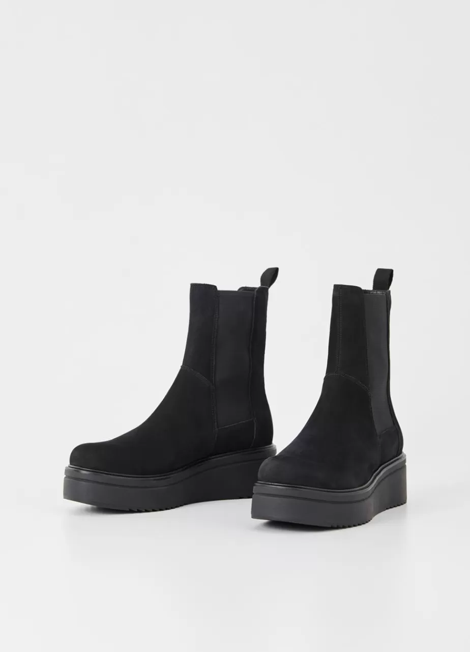 Vagabond Tara Bottes Noir Nubuck Hot