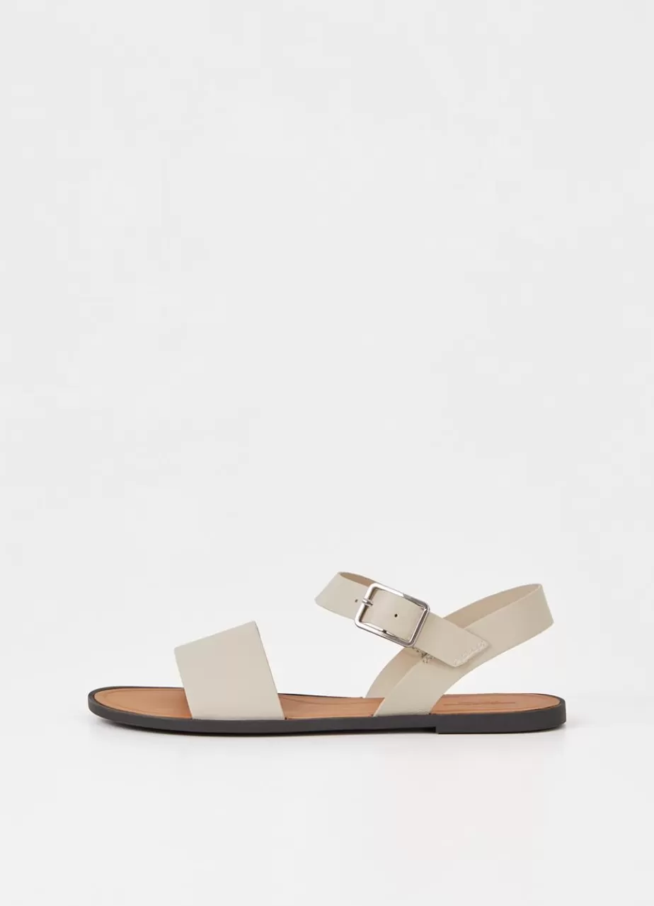 Vagabond Tia 2.0 Sandales Blanc Casse Cuir Outlet