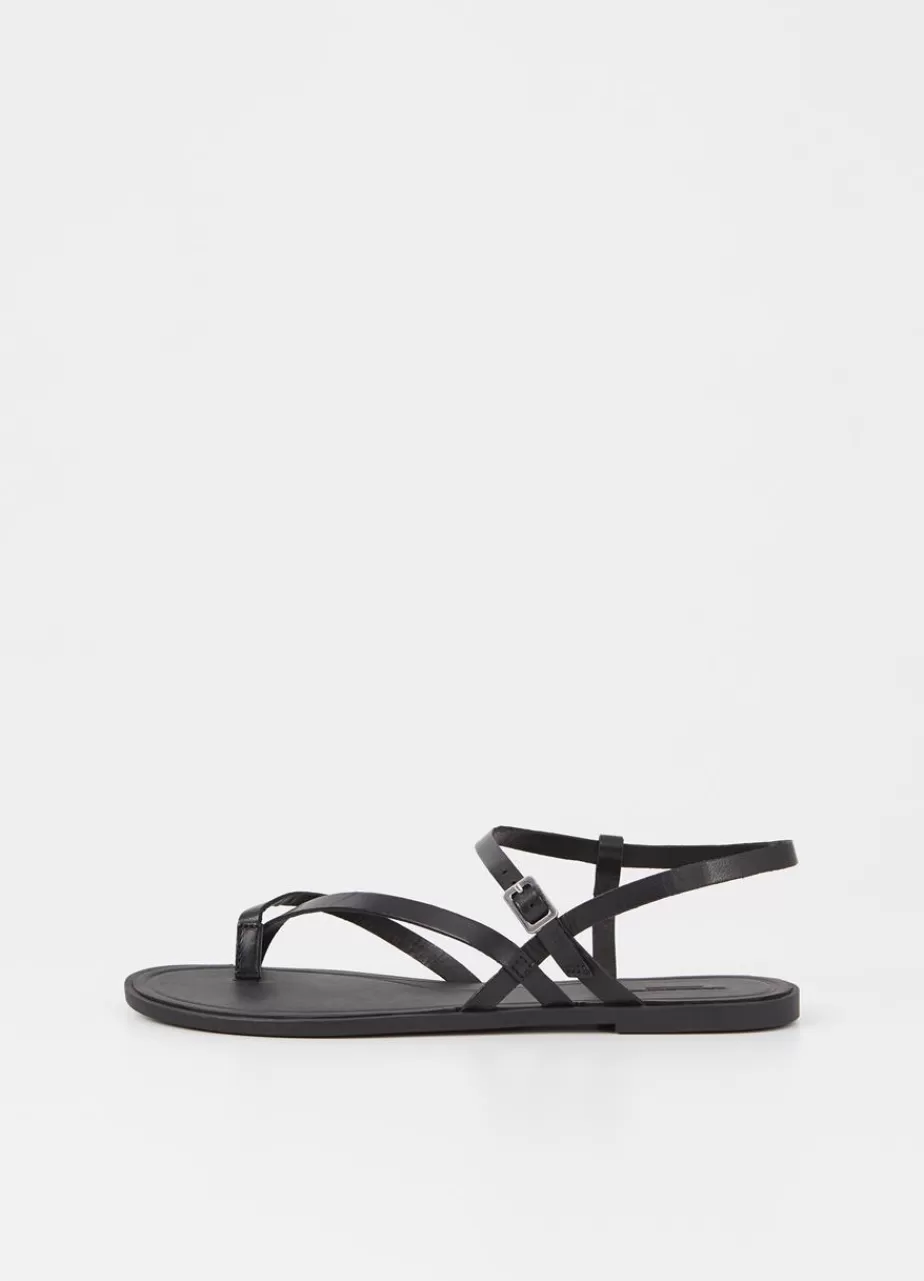 Vagabond Tia 2.0 Sandales Noir Cuir Clearance