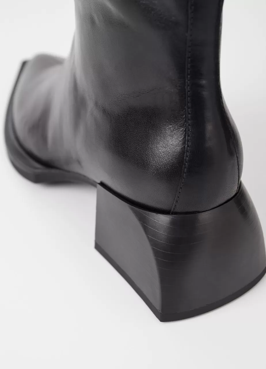 Vagabond Vivian Bottes Noir Cuir Shop
