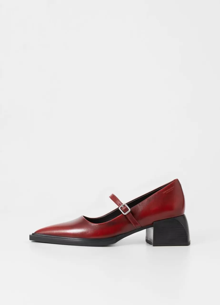 Vagabond Vivian Escarpins Rouge Brosse New