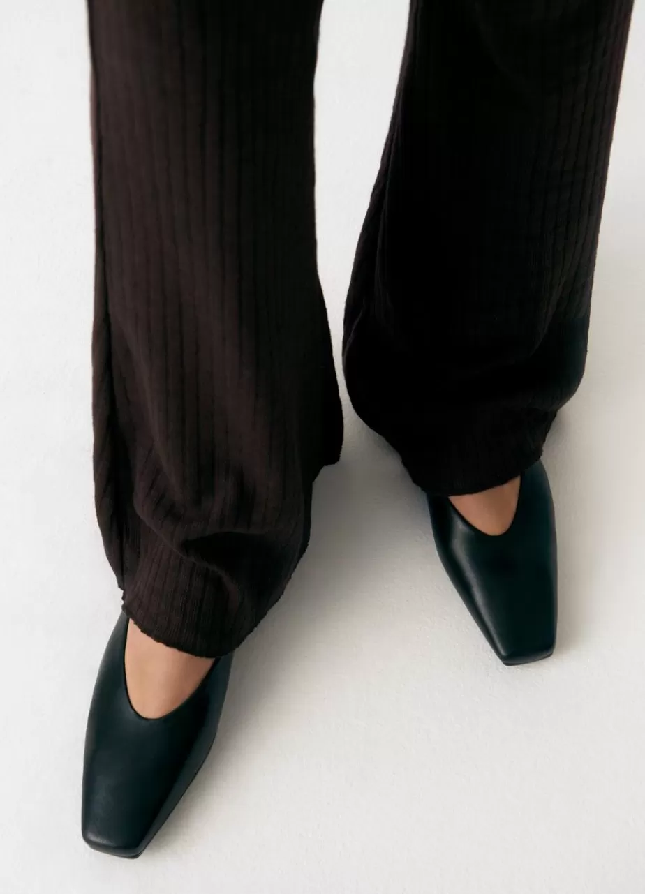 Vagabond Wioletta Chaussures Noir Cuir Clearance