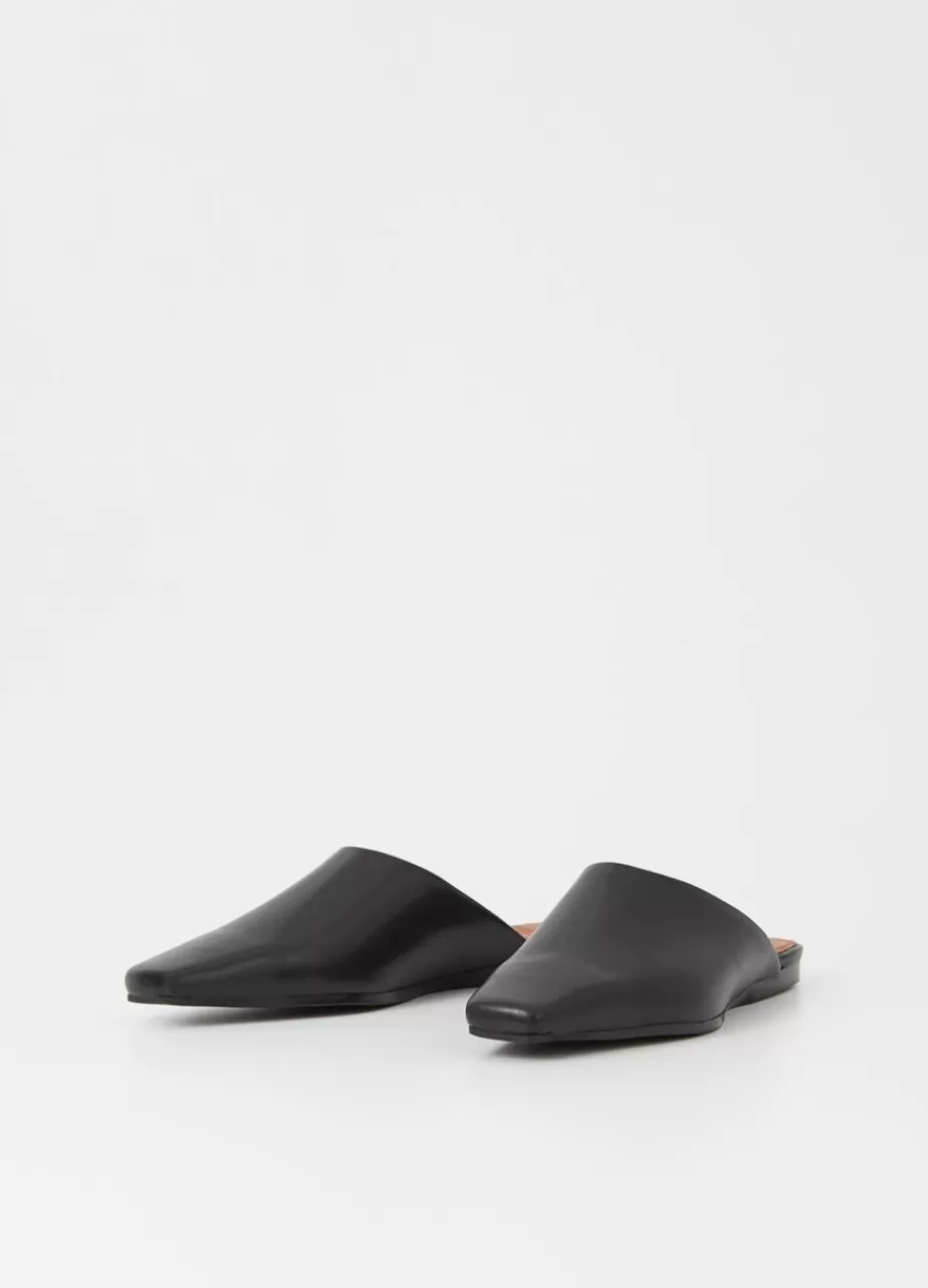 Vagabond Wioletta Mules Noir Cuir Outlet