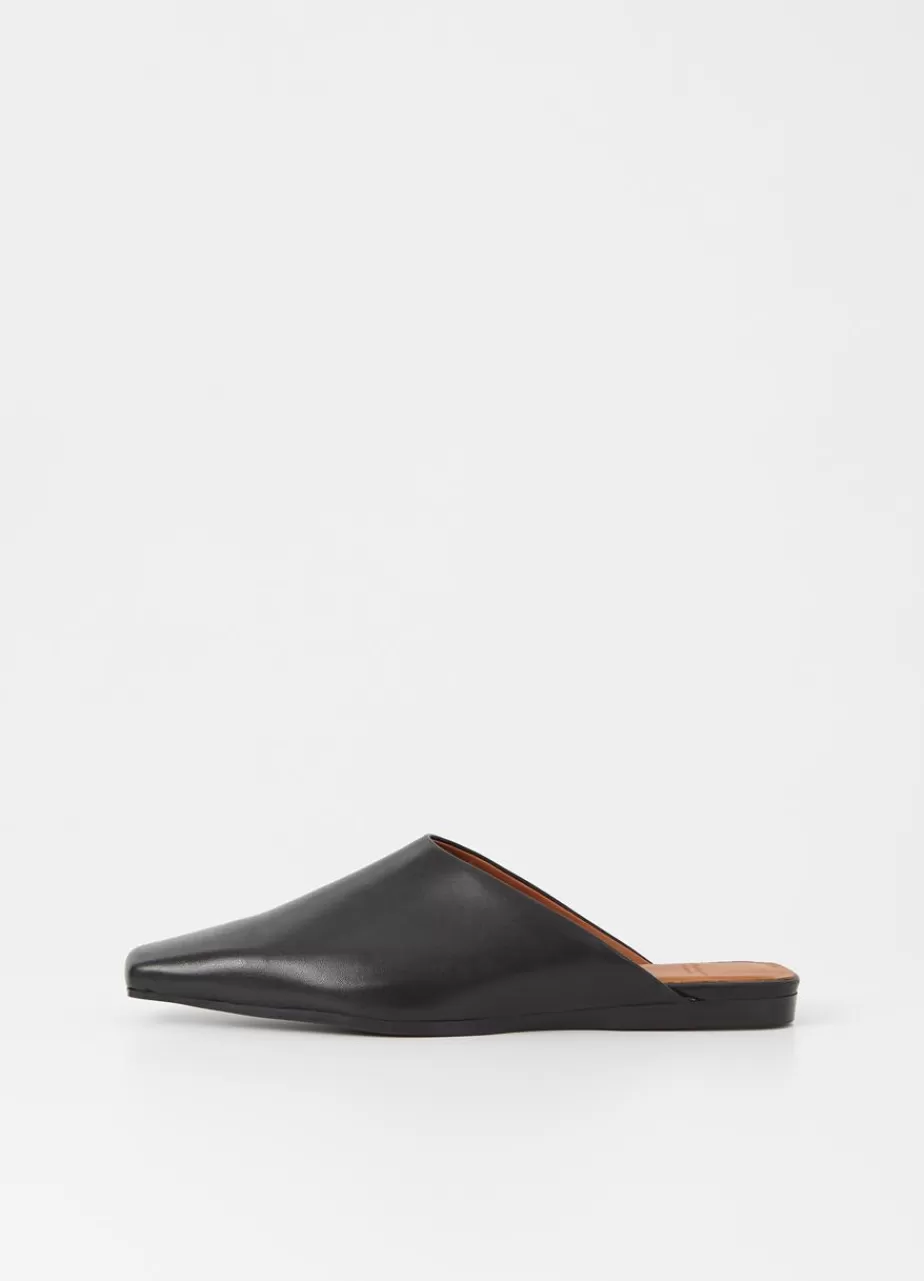 Vagabond Wioletta Mules Noir Cuir Outlet
