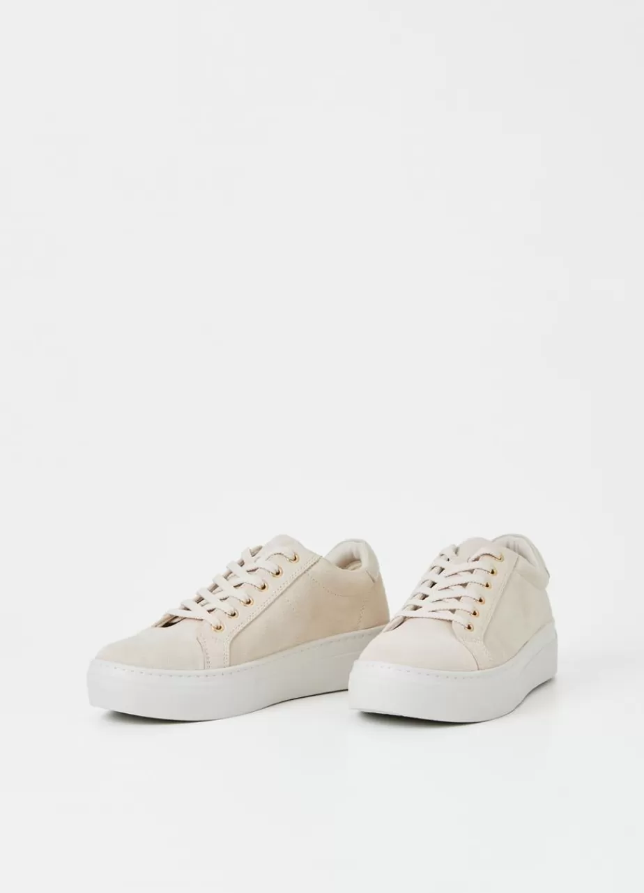 Vagabond Zoe Platform Baskets Blanc Casse Daim Discount