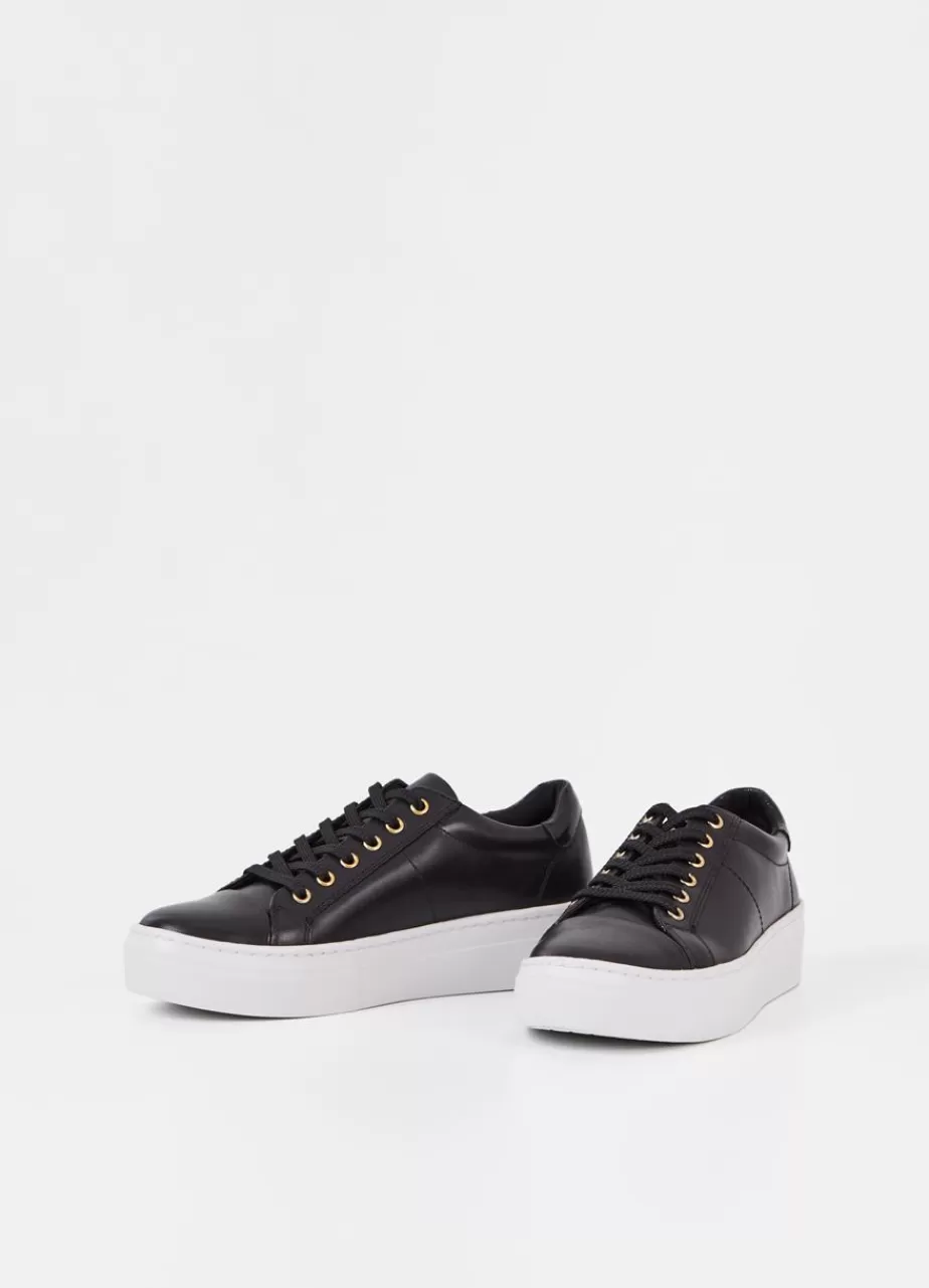 Vagabond Zoe Platform Baskets Noir Cuir Discount