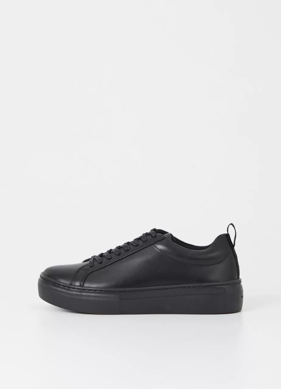 Vagabond Zoe Platform Baskets Noir Cuir Hot